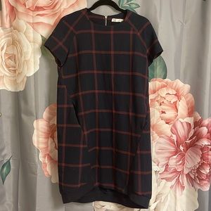 Zara trf collection dress with pockets